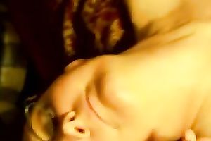 Nasty wench with butterfly tattoo on her cookie wishes her muff stretched out