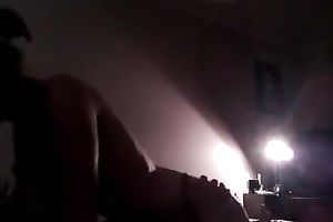 Libidinous floozy is riding my unyielding schlong worthwhile and slow