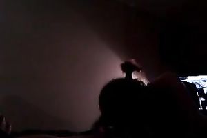 Libidinous floozy is riding my unyielding schlong worthwhile and slow