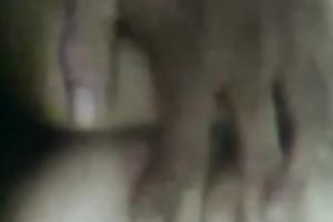 Invading an exotic bitch's pussy from behind in homemade sex tape