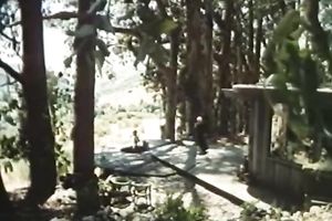 Beautiful slutty wife Annette is getting her coochie licked outdoor