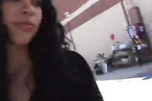 Joyful Latina honey gives precious oral stimulation for specie