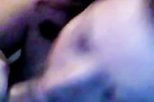 This prurient nympho sucks my large knob until that babe gets the cum that babe wishes