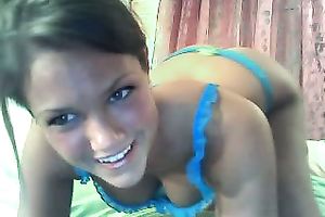 If solely all angels were as beautiful as this cam trollop