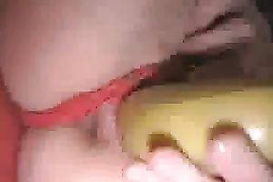 Cute blindfolded girlfriend gives me head and takes facial