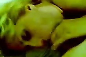 Hot older British blond white wife gives me head on POV private movie