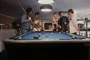 Awesome retro sex movie scene with angels getting amazingly screwed