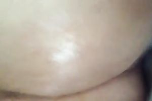 Nasty hirsute cougar cookie of my white amateur wife on webcam