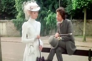 Dark haired barefaced slut sucks ramrod of unknown chap unfathomable mouth