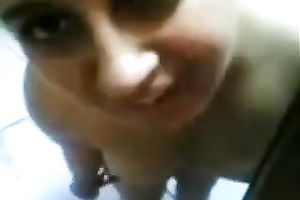 Plump exotic milf enjoys rear banging in the washroom