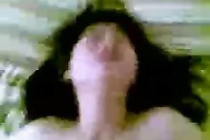 Having sex with a lewd Asian prostitute in the bedroom