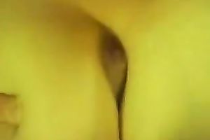 My breasty amateur wife puts my pecker betwixt her bumpers and jerks off