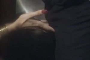 Attentive paramour finger copulates his queen's cookie with excitement