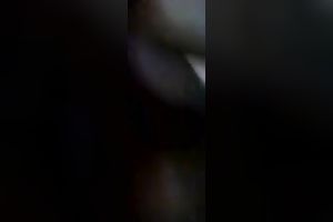My concupiscent breasty wife lets me fuck her cum-hole deep in POV clip