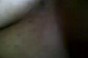 My concupiscent breasty wife lets me fuck her cum-hole deep in POV clip