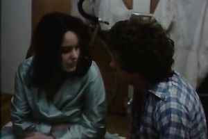 Blonde babe gives vehement oral-job in the night