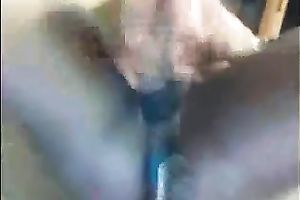 Toying my twat and butthole in astounding livecam solo movie