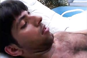 Busty brunette hair tramp receives gazoo screwed in sideways style by her dark BF