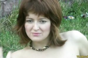 This party doxy isn't afraid to show what she is working with