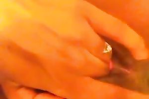 Fingering myself in the brown cooter on my closeup dilettante movie