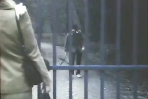 Slutty brunette hair temptress adores subrigid weenies and soft couches