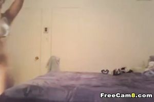 Pretty Teen Cheerfully Sucks Dick and Fucks with Passion