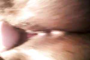 Close up solo with me rubbing my trimmed cookie with a sex tool