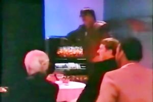 Torrid shaggy light-haired stripper shows a real performance