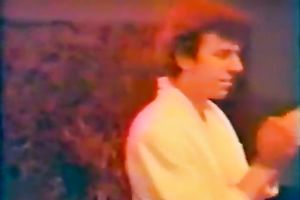 Torrid shaggy light-haired stripper shows a real performance