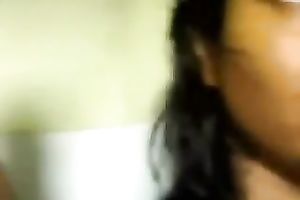 Mesmerizing brunette hair Indian girlfriend bonks like a porn star