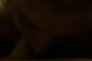 Watch a lewd golden-haired hussy working on my pierced dong