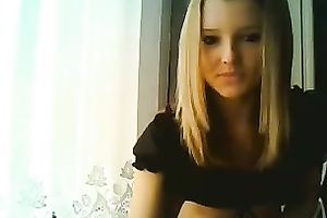 Adorable playgirl with merry whoppers shows me what her fascinating cunt looks like