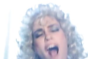 Classic retro chick sucks large shlong and receives drilled