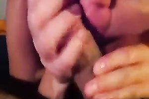 This indecent hooker uses her hands, tongue and lips perfectly