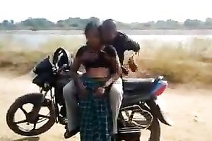 Horny Indian nympho acquires team-fucked truly hard from behind