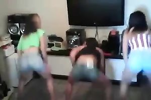 My shapely allies know how to dance in a hawt way