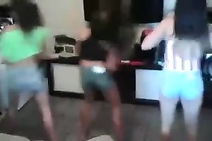 My shapely allies know how to dance in a hawt way