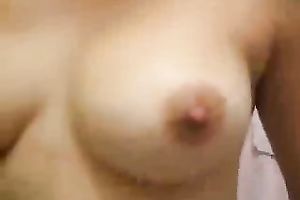 Flirtatious cam-whore shows me what her hairy love tunnel looks like