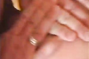 Slim aged golden-haired feels glad to acquire butt screwed in Male+Male+Female episode