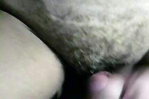 Hairy white strumpet with filthy love tunnel shows that dirt to me