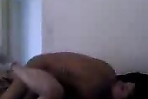 Iranian pair having an astonishing sex in their bedroom