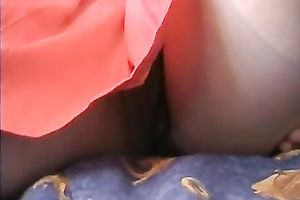College floozy loved to play with her fanny in her bedroom with her fake penis
