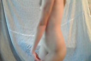 Slim ex GF dances and undresses in astounding homemade solo
