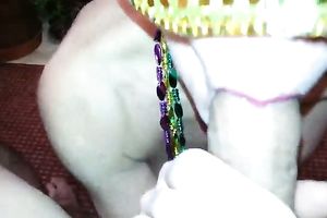 My bosomy paramour sucks my ramrod hungrily in POV episode