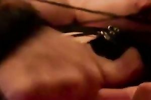 Mouth-watering webcam model with large boobies is cumming for me