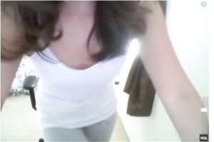 Palatable Asian nympho is stripping for me on livecam