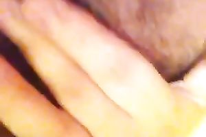 My trashy white bitch just could not stop playing with her luscious muff