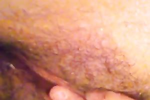 My trashy white bitch just could not stop playing with her luscious muff