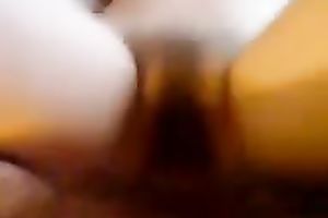 My dom housewife with hirsute vagina likes cowgirl position