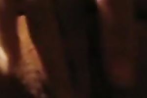 You saw her large mangos and now see her hairless pink snatch